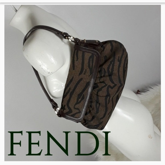fendi zebra handbag